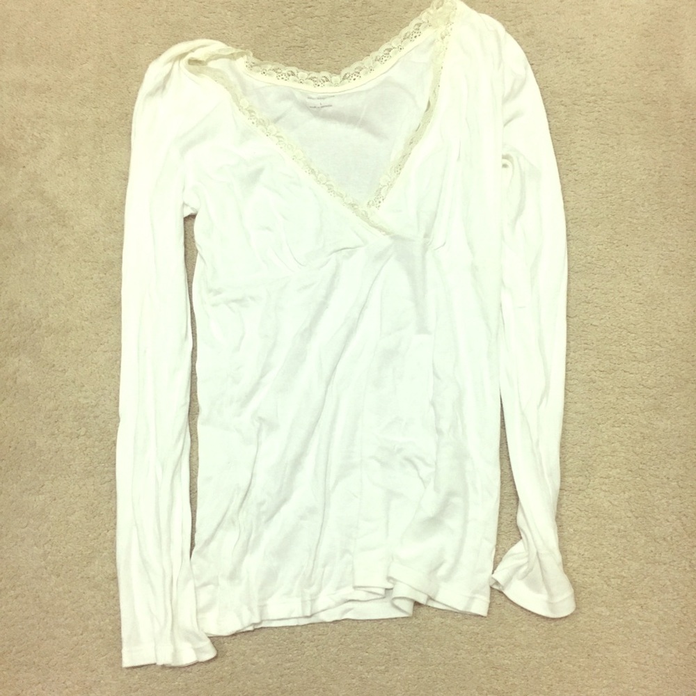Express long sleeve sexy basic tee